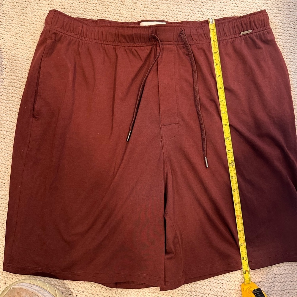 Autograph Burgundy Shorts Men’s 2XL - Picture 6 of 10